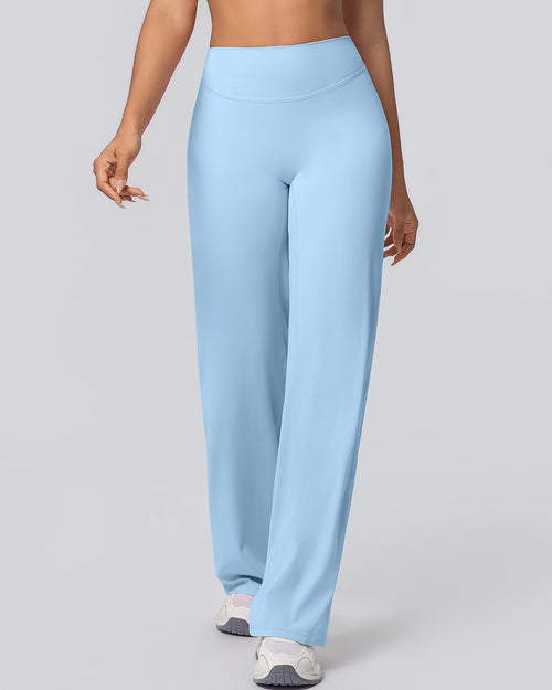 Beatrice Leggings Svasati - Azzurro