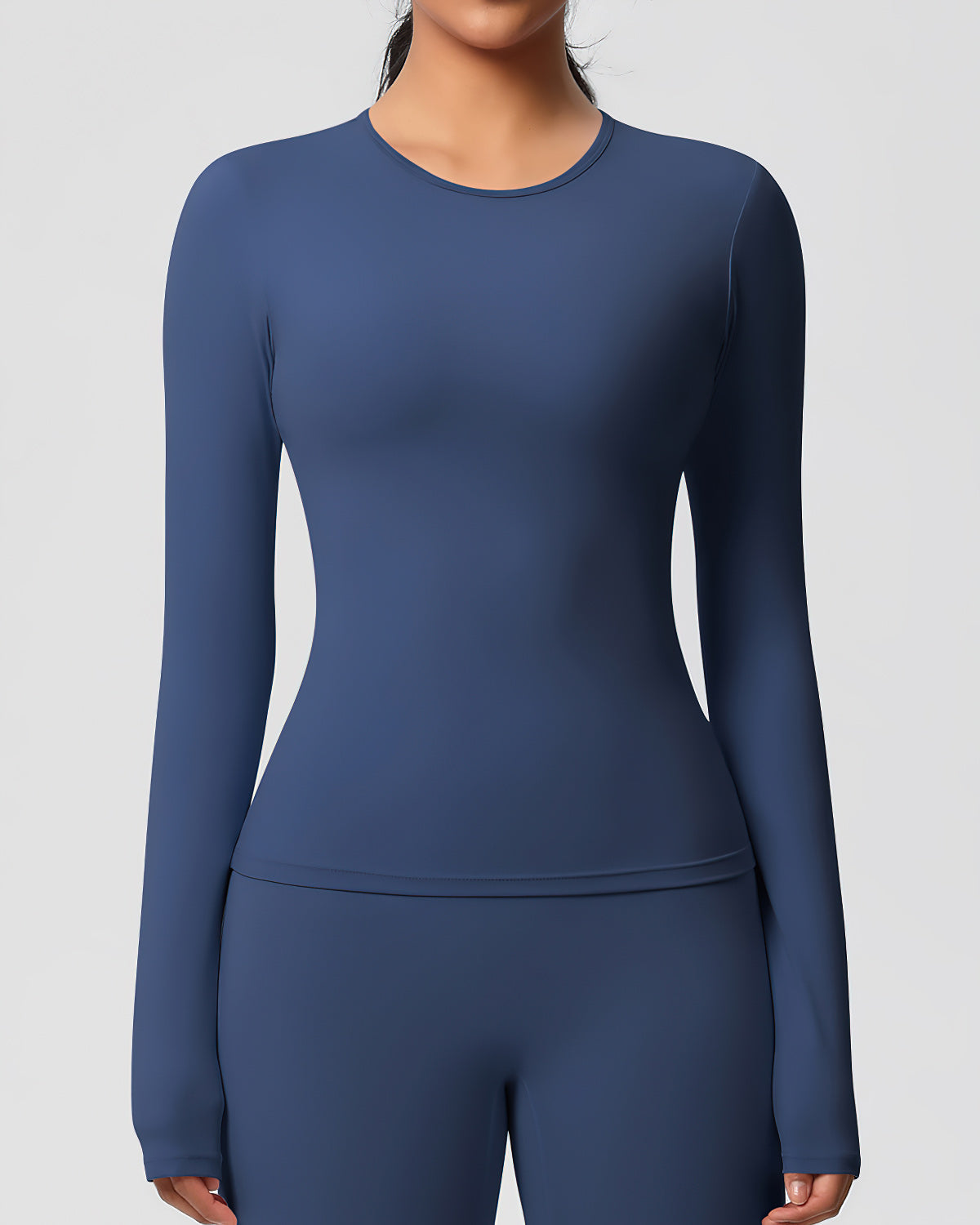 Beatrice Maglia Manica Lunga - Blu Navy