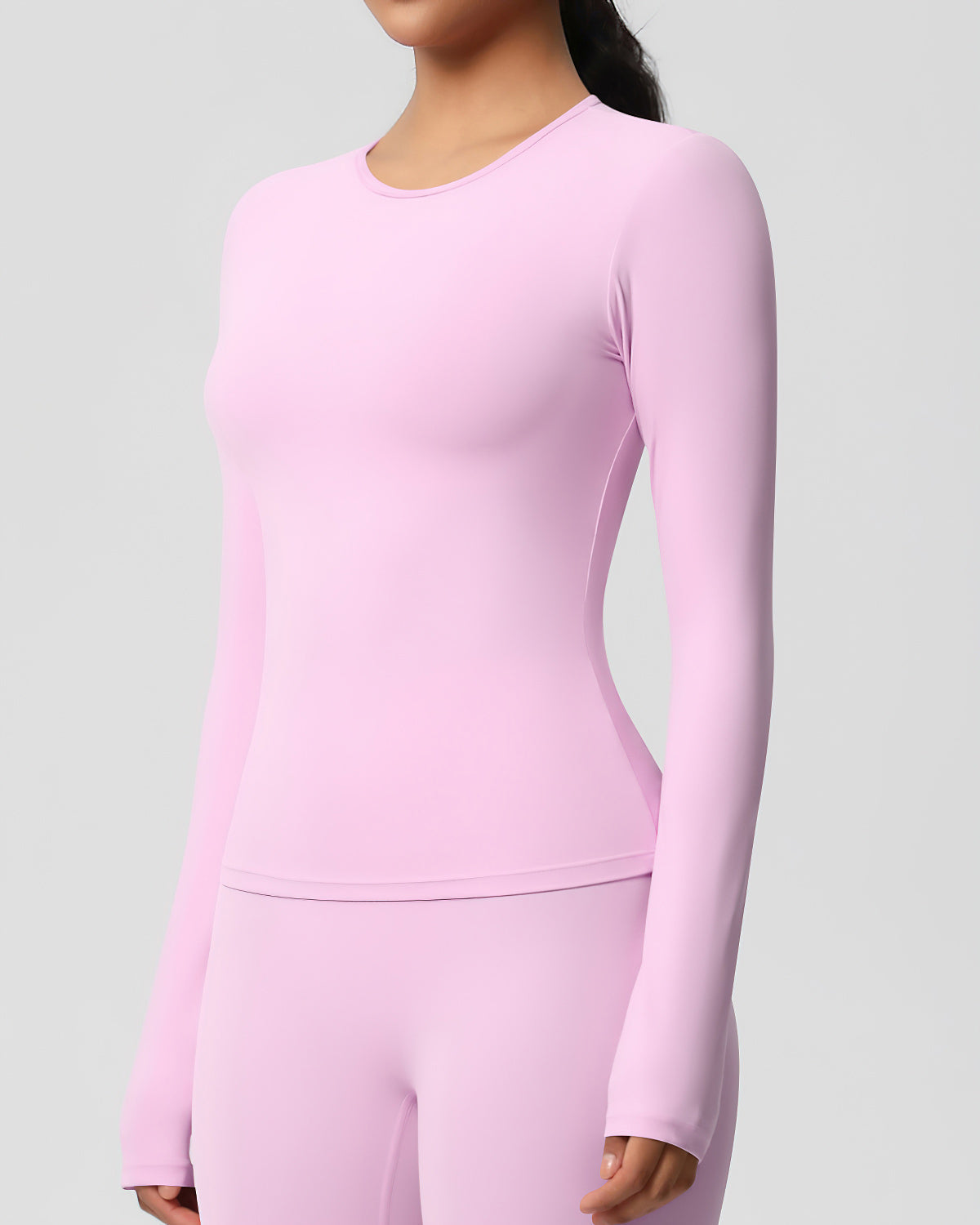 Beatrice Maglia Manica Lunga - Rosa