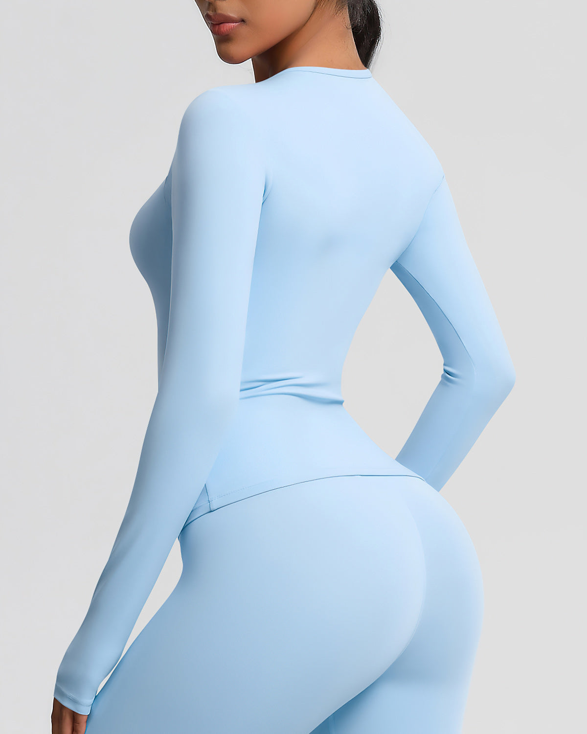Beatrice Maglia Manica Lunga - Azzurro