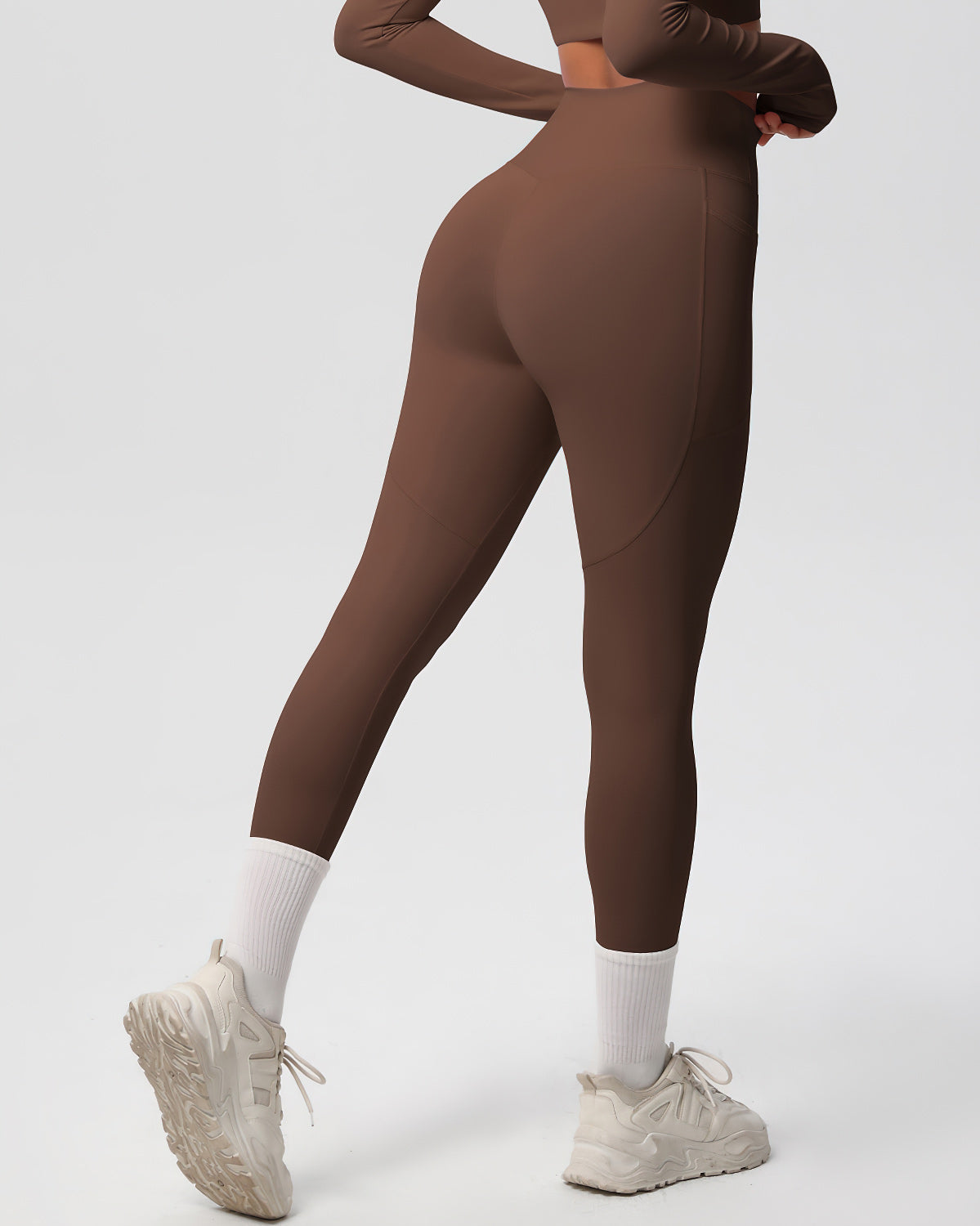 Claudia Leggings - Marrone