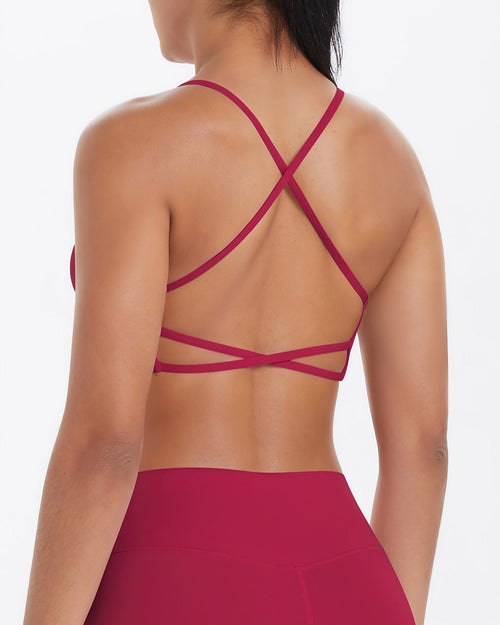 Beatrice Reggiseno Sportivo - Carmine