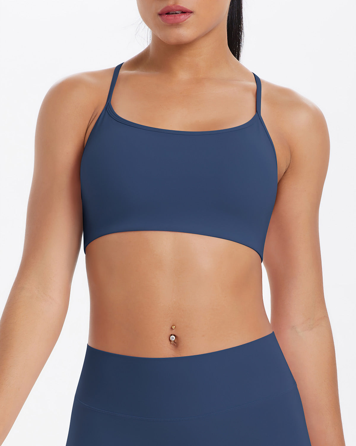 Beatrice Reggiseno Sportivo - Blu Navy