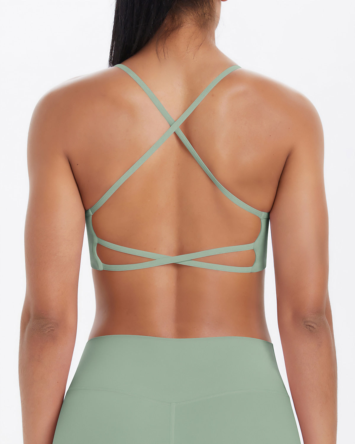 Beatrice Reggiseno Sportivo - Sage Green