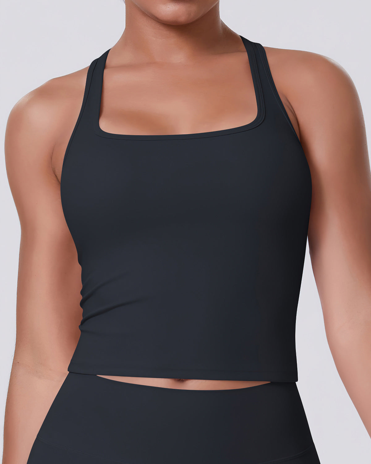 Bianca - Back Top - Black