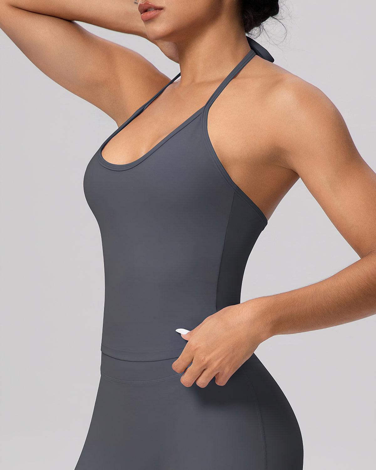 Carla Top - Dark Grey