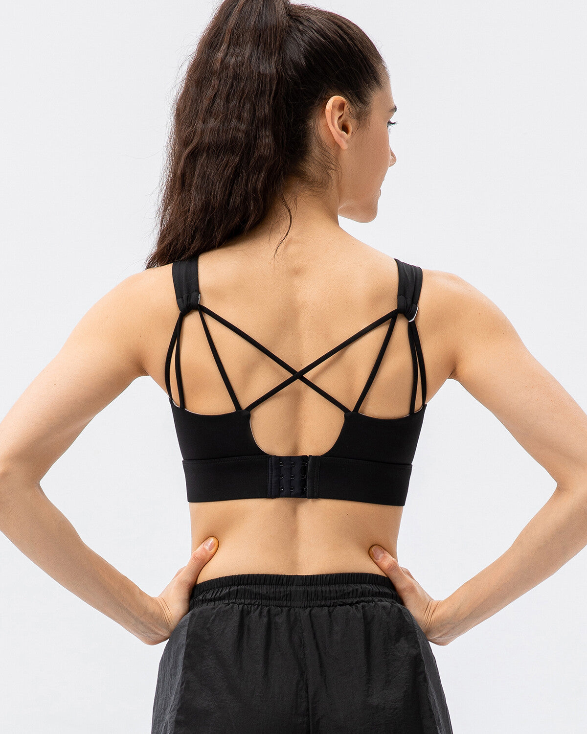 Zelinda Reggiseno Sportivo - Nero