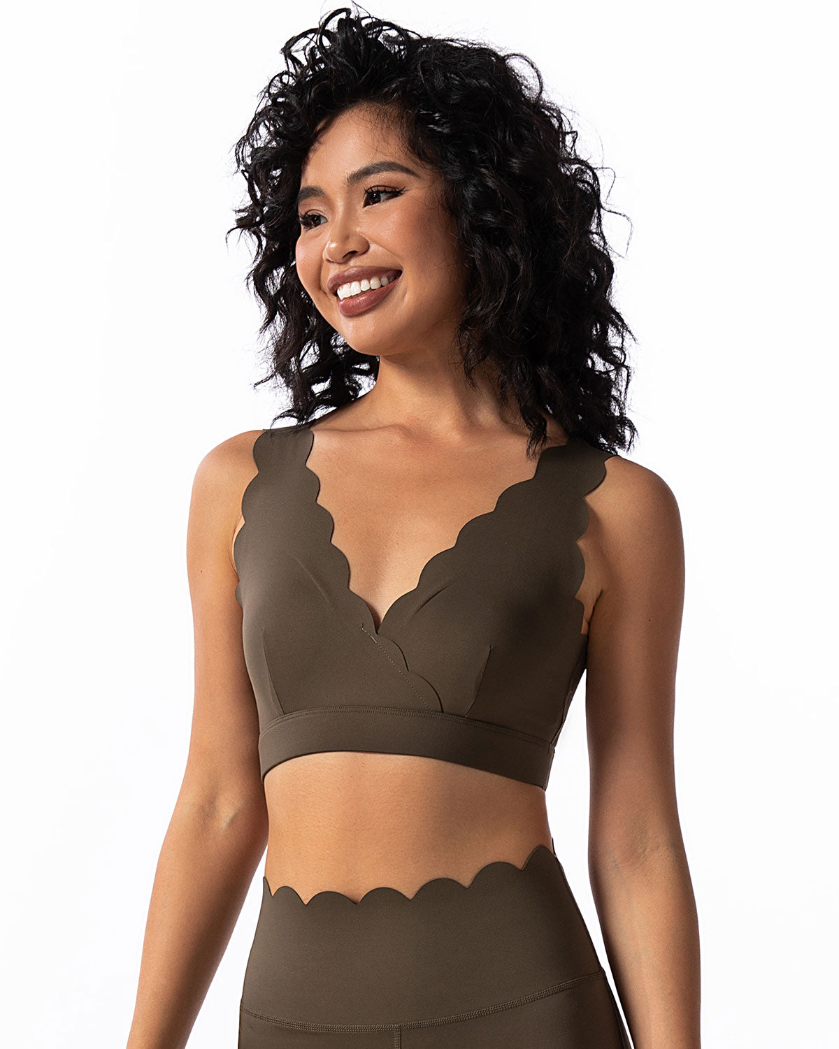 Chiara Reggiseno Sportivo - Marrone