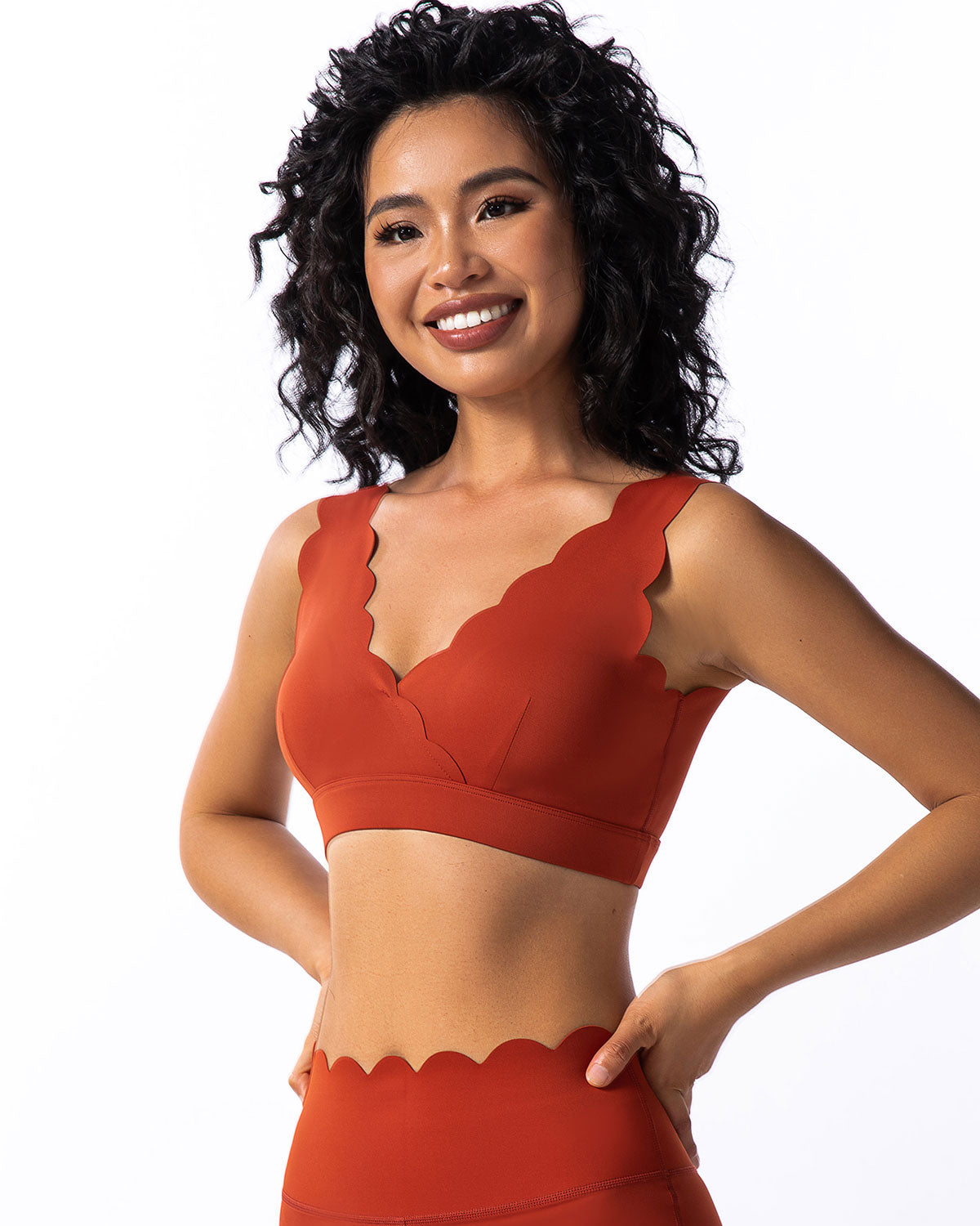 Chiara Reggiseno Sportivo - Arancione