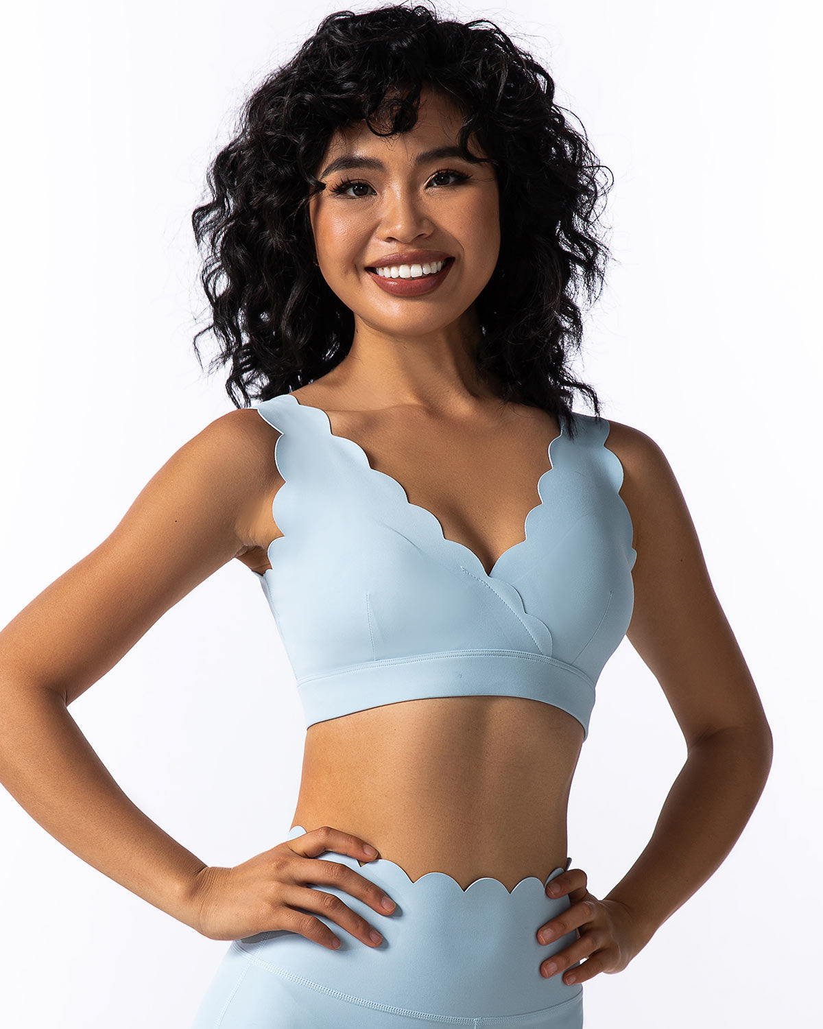 Chiara Reggiseno Sportivo - Azzurro