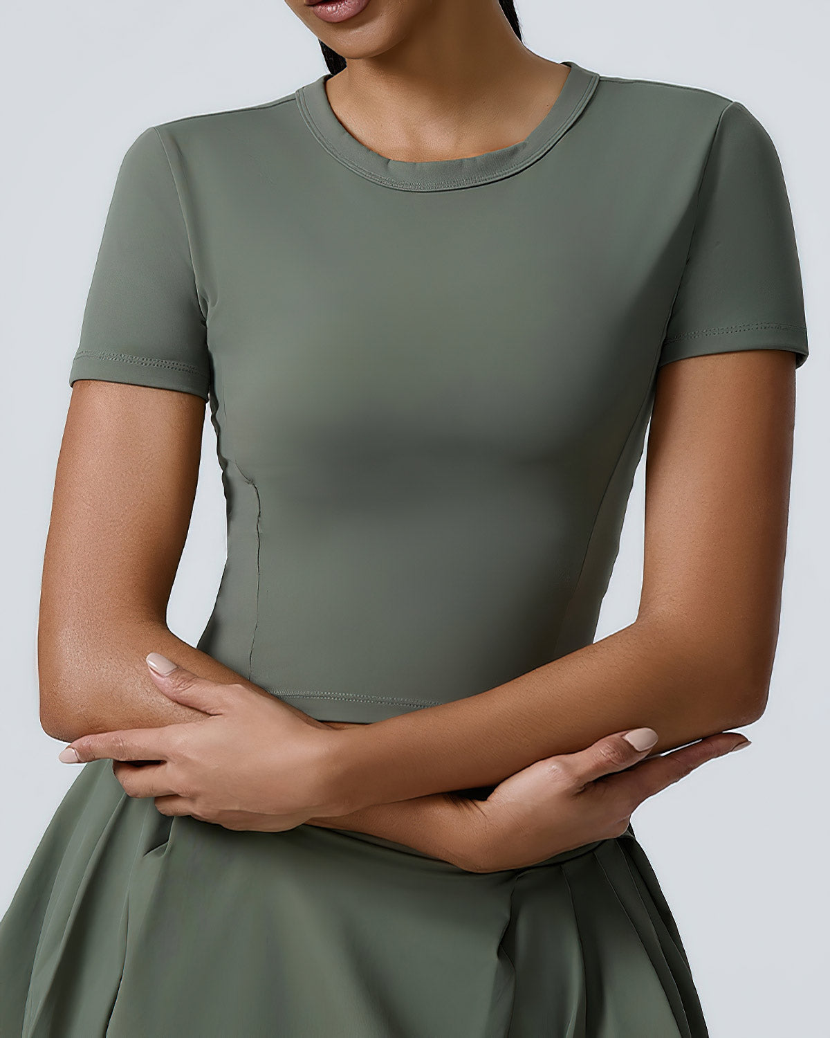 Valentina Top Corto - Verde