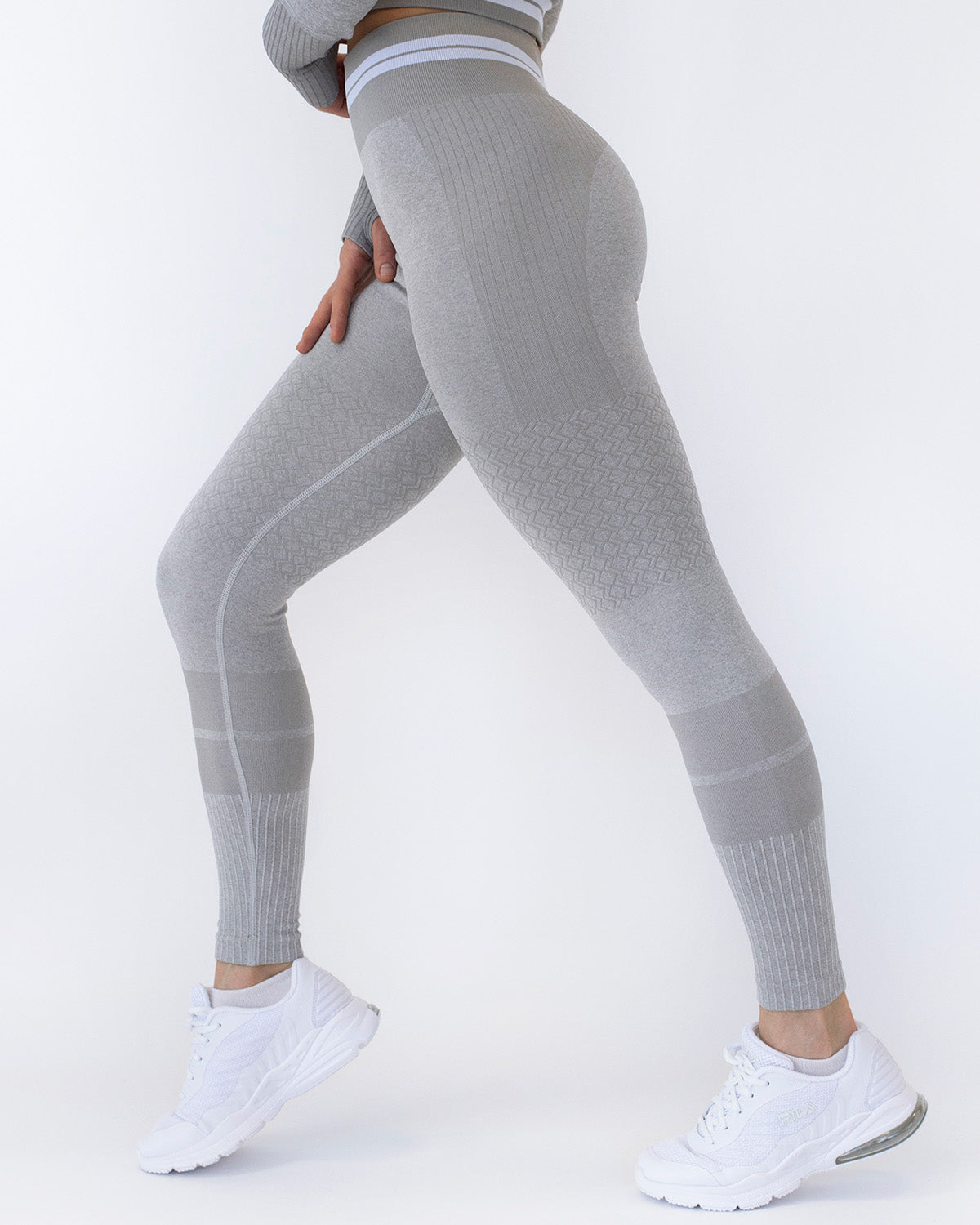 Amara Leggings Seamless - Grigio