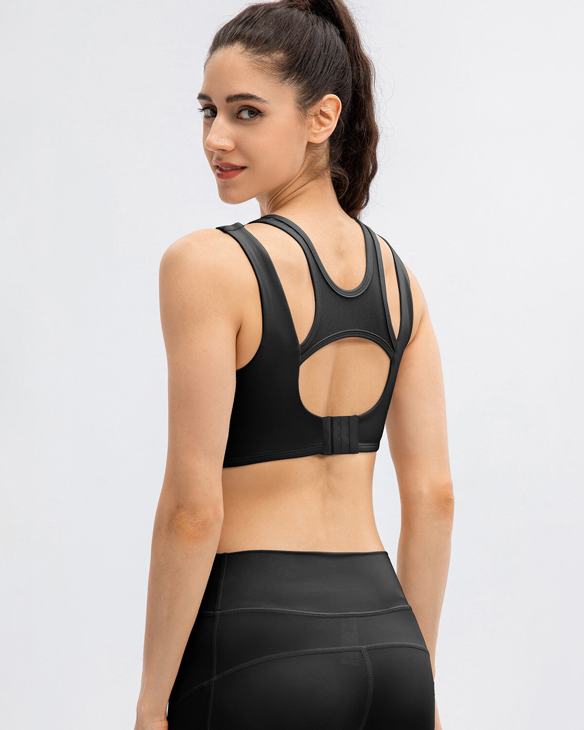 Celeste Reggiseno Sportivo - Nero