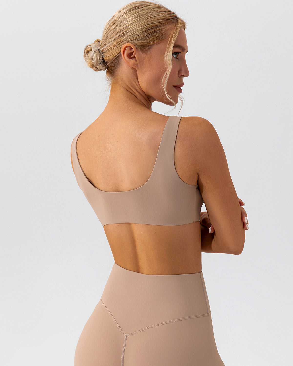 Ilaria Reggiseno Sportivo - Almond