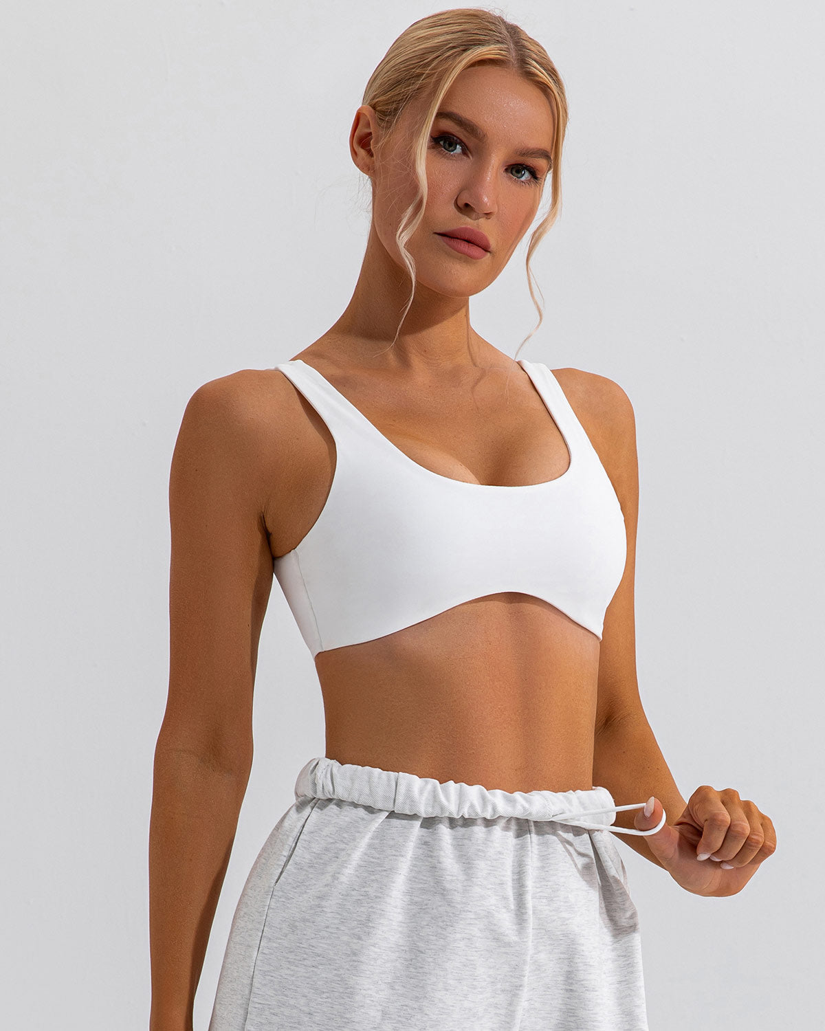 Ilaria Reggiseno Sportivo - Bianco