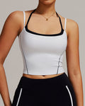 Sabrina Top Corto - Bianco
