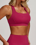 Monica Reggiseno Sportivo - Ciliegia