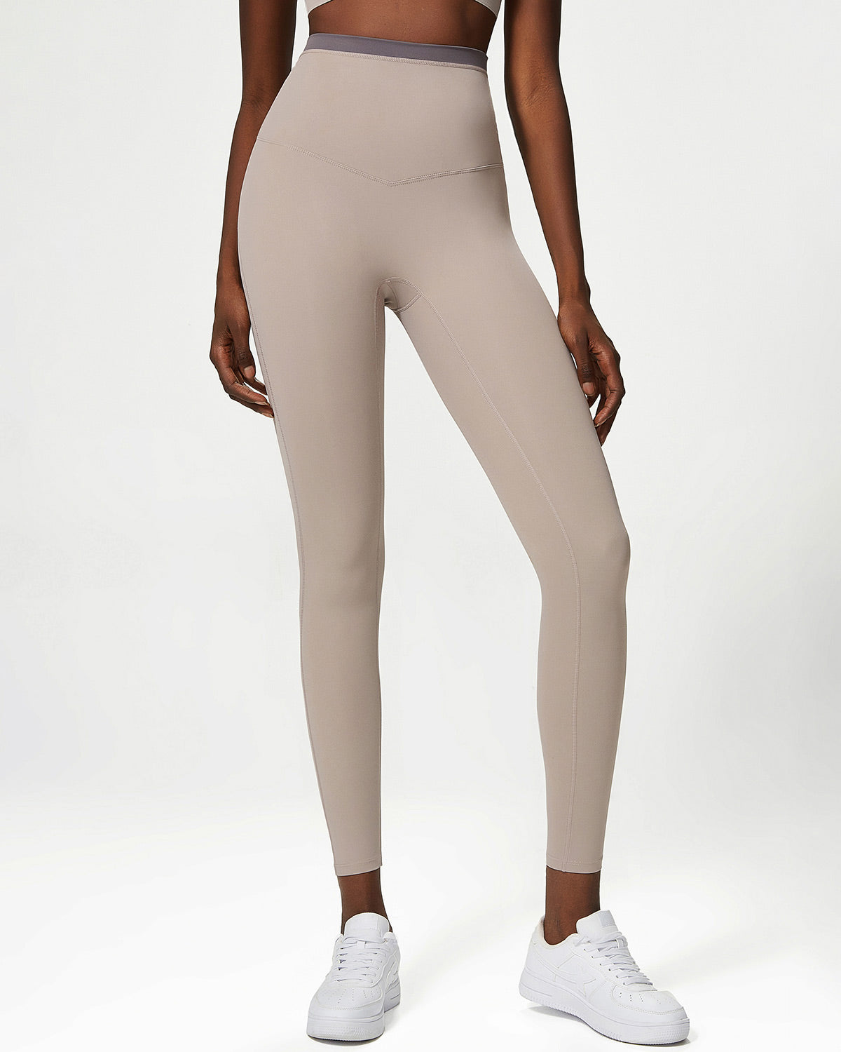 Adriana Leggings Seamless - Dusty Taupe