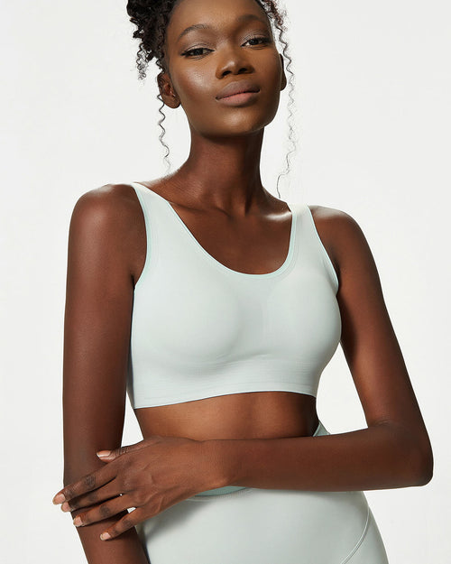 Adriana Reggiseno Sportivo - Foggy Green