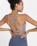Rubina Reggiseno Sportivo - Grey Purple