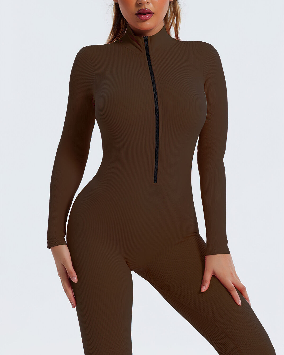 Oriana Tuta Seamless - Marrone