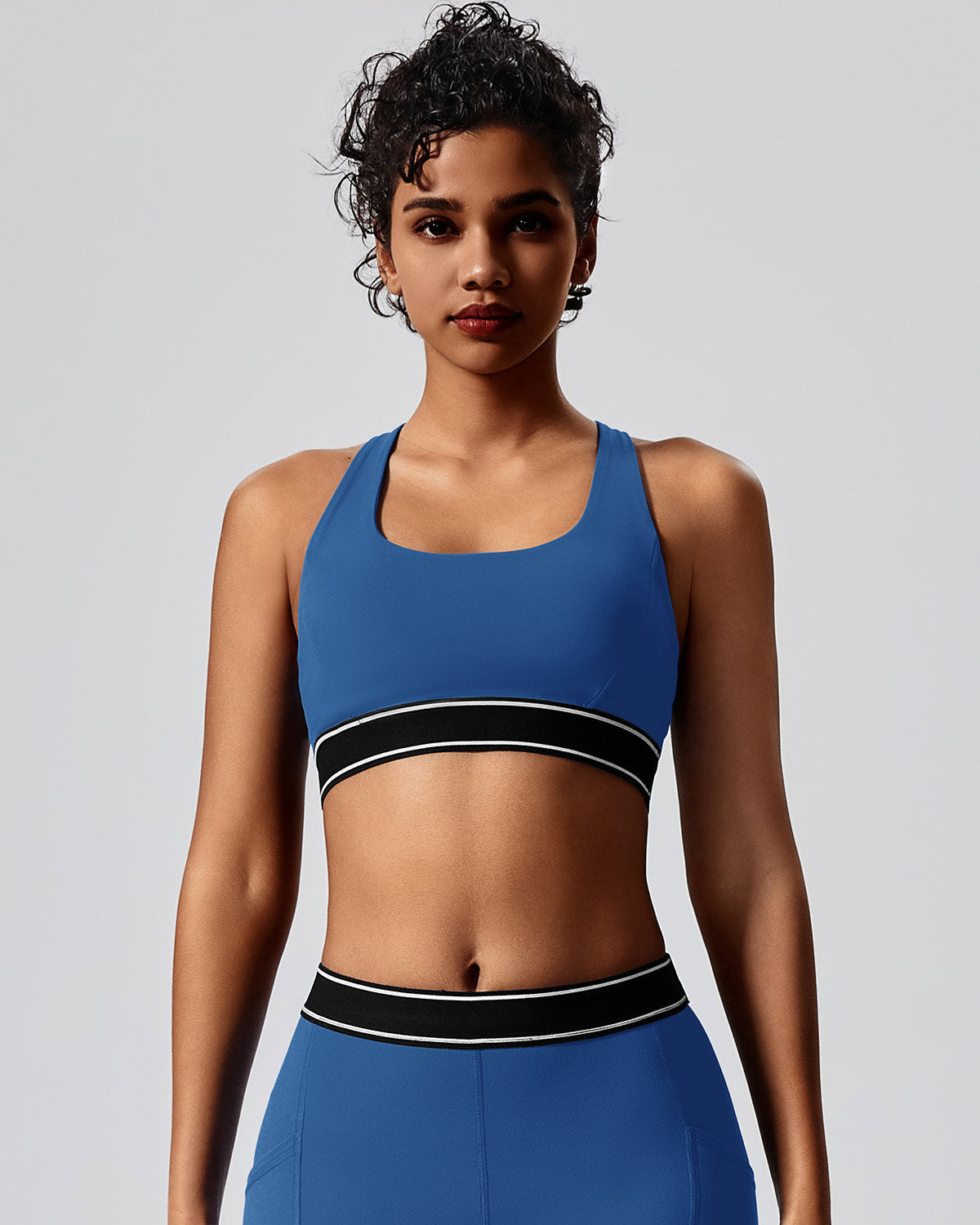 Stella Reggiseno Sportivo - Blu Reale