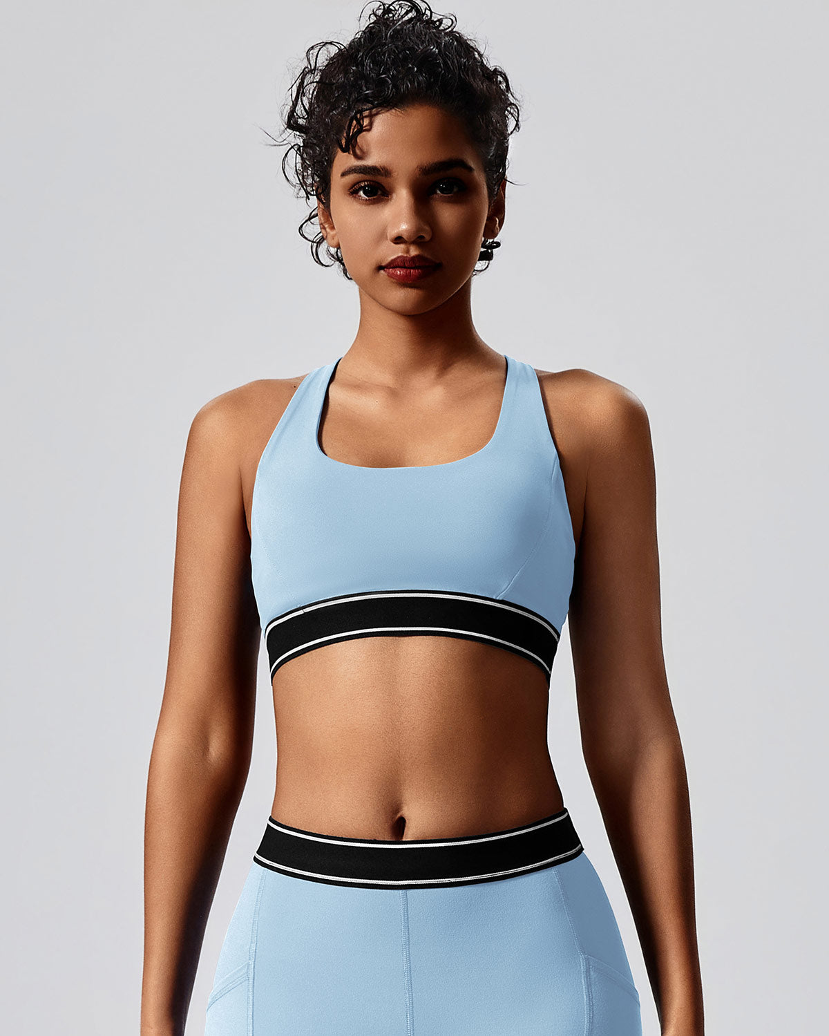 Stella Reggiseno Sportivo - Azzurro
