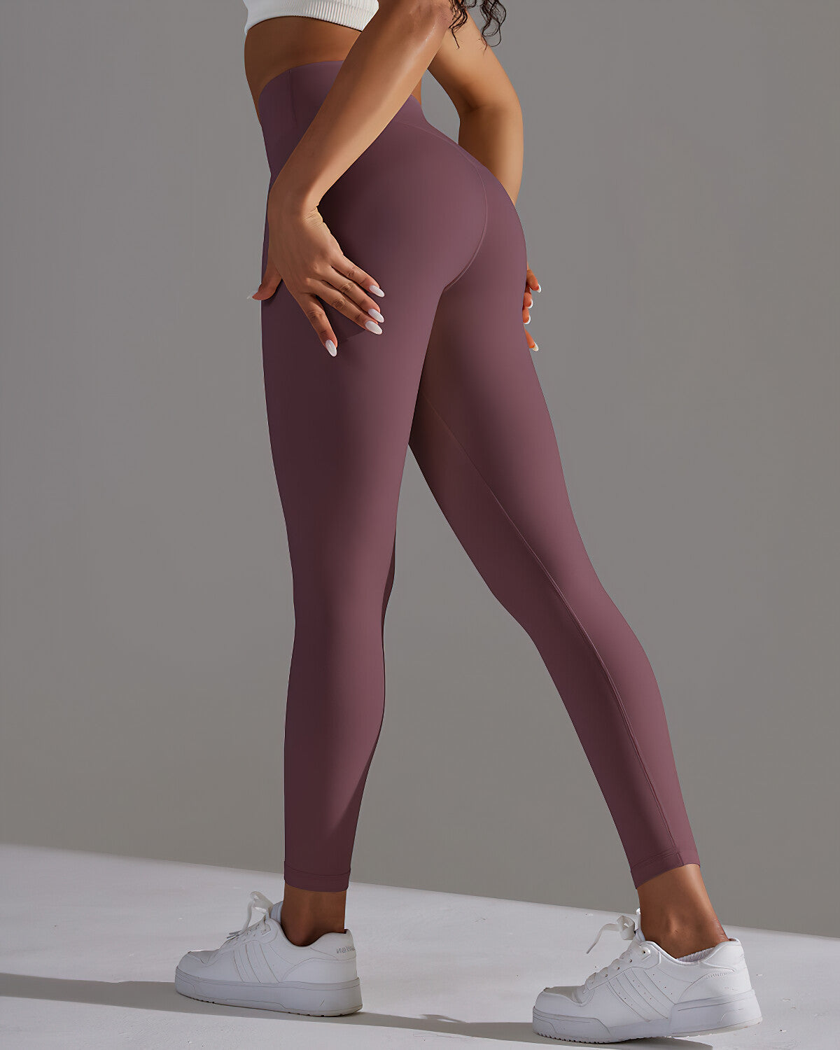 Palmira Leggings Seamless - Eggplant