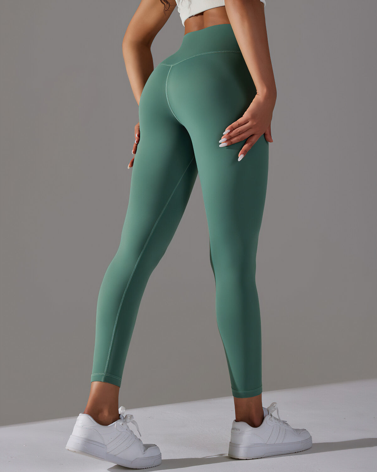 Palmira Leggings Seamless - Mossy Teal