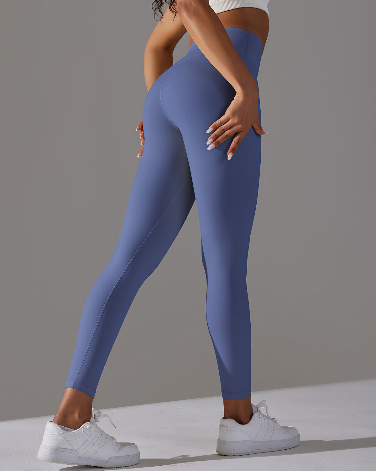 Palmira Leggings Seamless - Navy Mist
