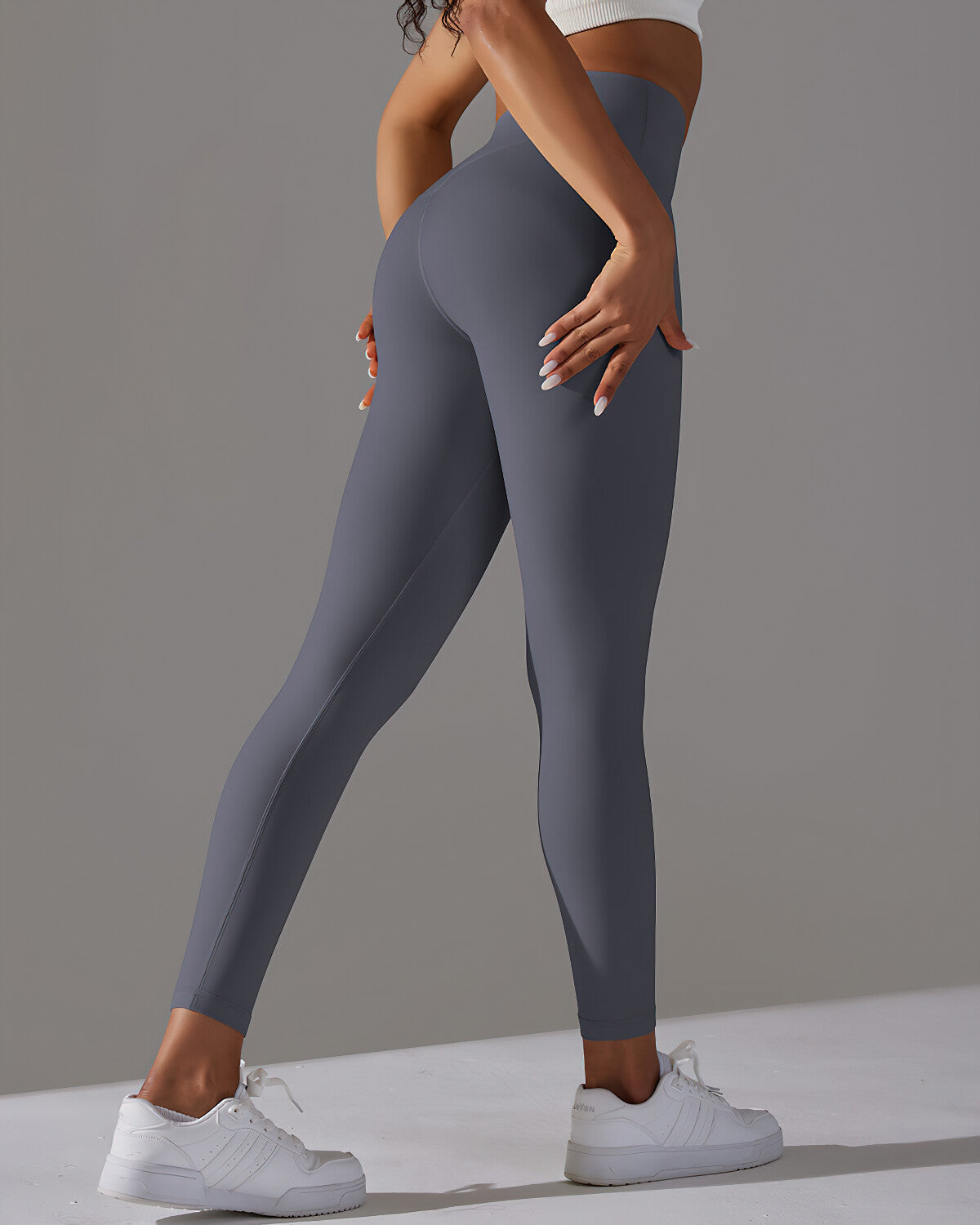 Palmira Leggings Seamless - Stormy Blue