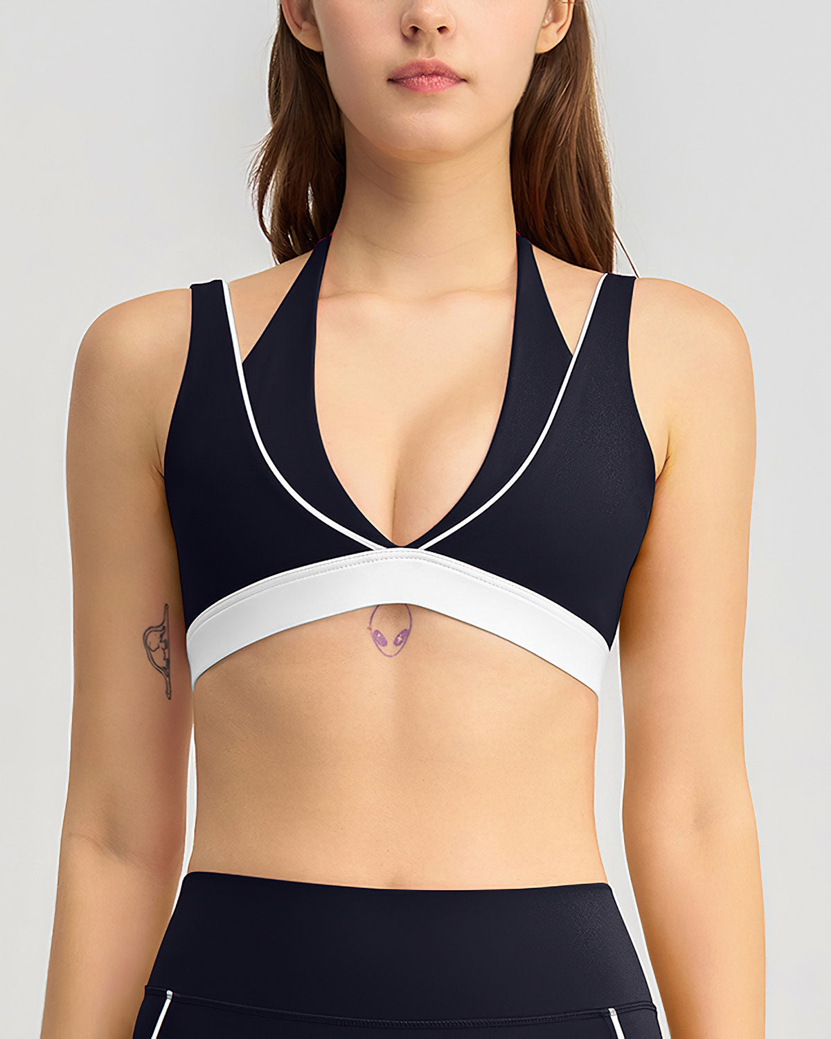 Luisa Reggiseno Sportivo - Nero