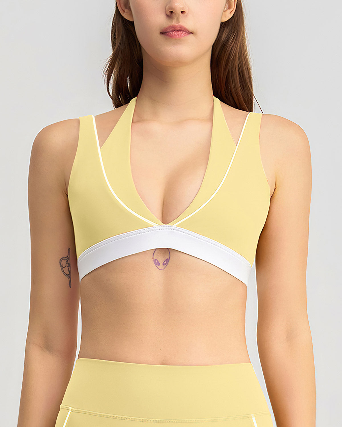 Luisa Reggiseno Sportivo - Giallo