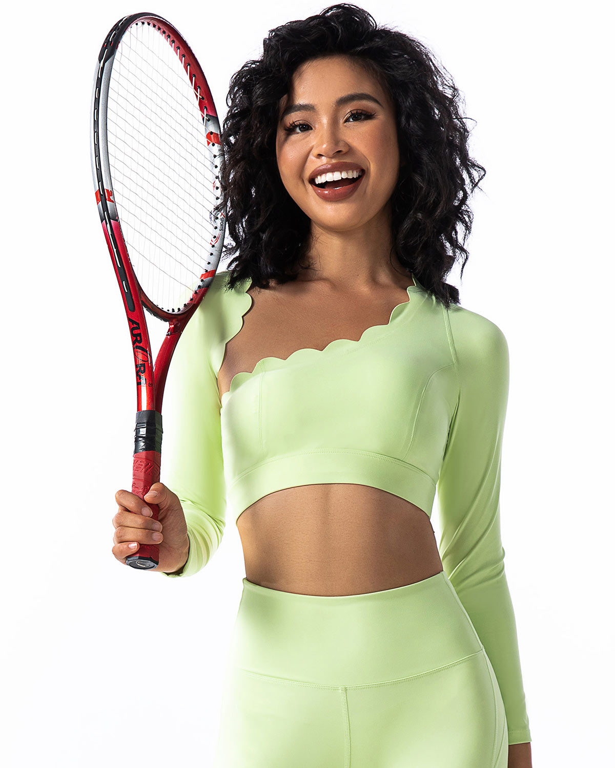 Alicia Maglia Manica Lunga - Verde