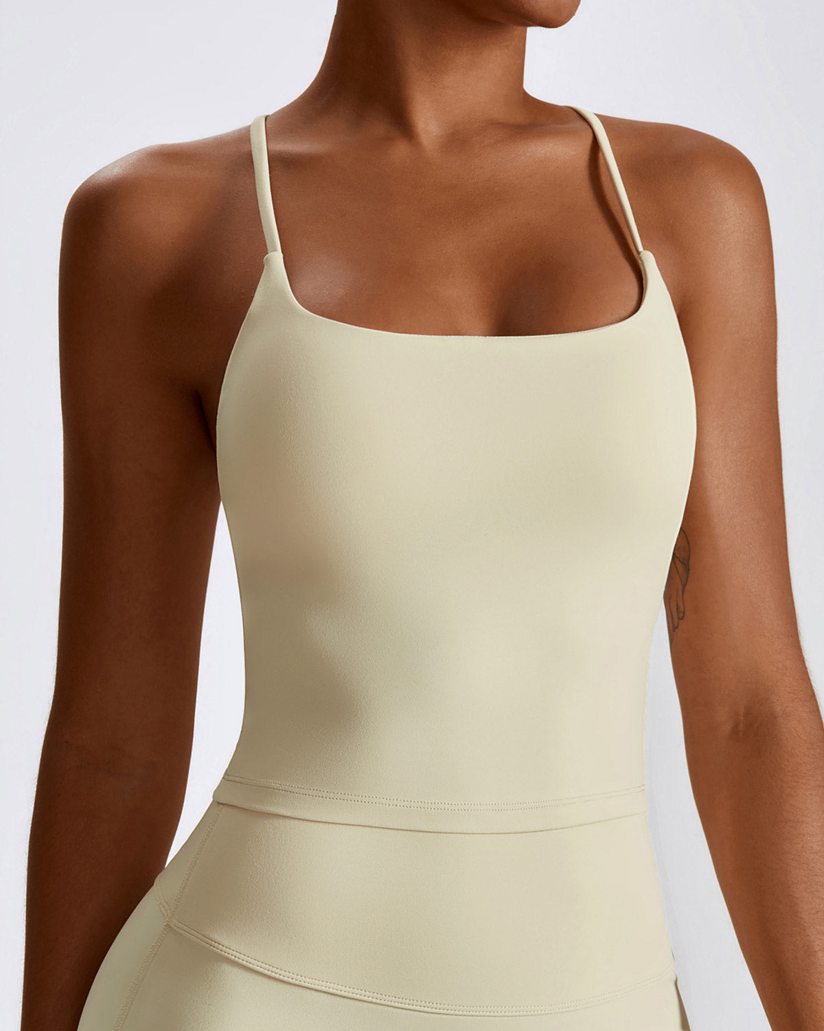 Rossella Top Corto - Beige