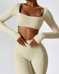 Rossella Maglia Manica Lunga - Beige