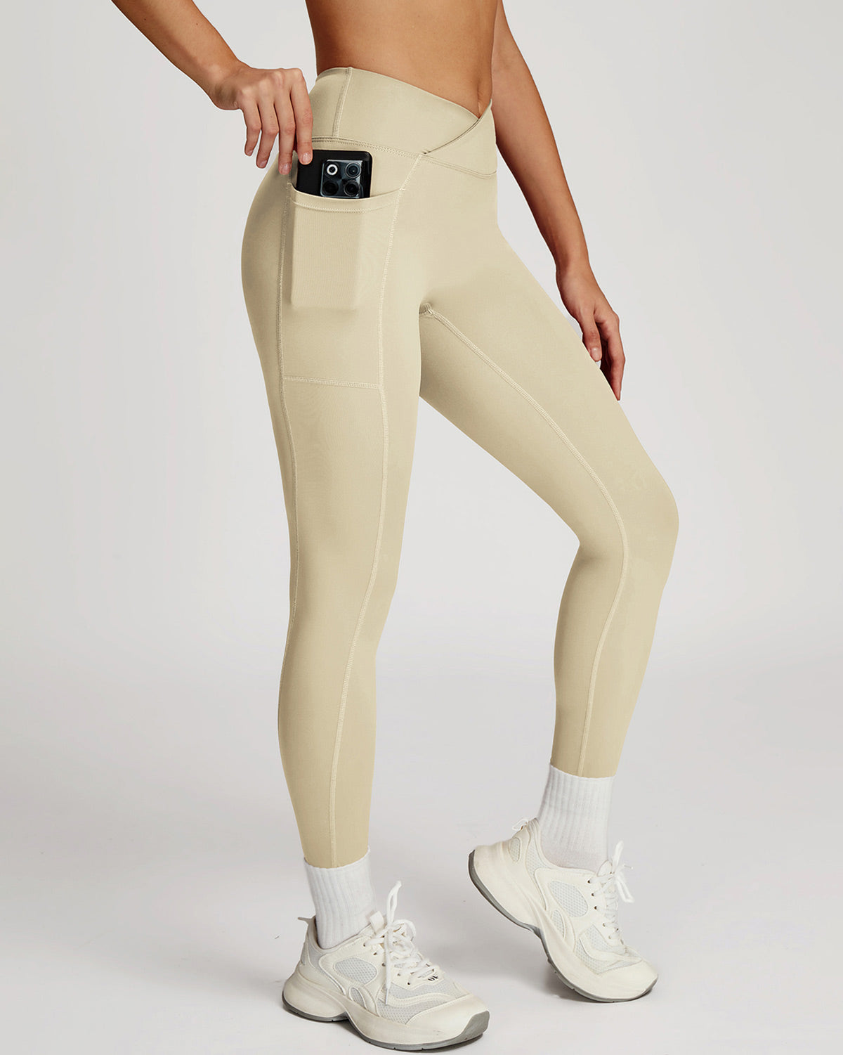 Eleonora Leggings Seamless - Beige