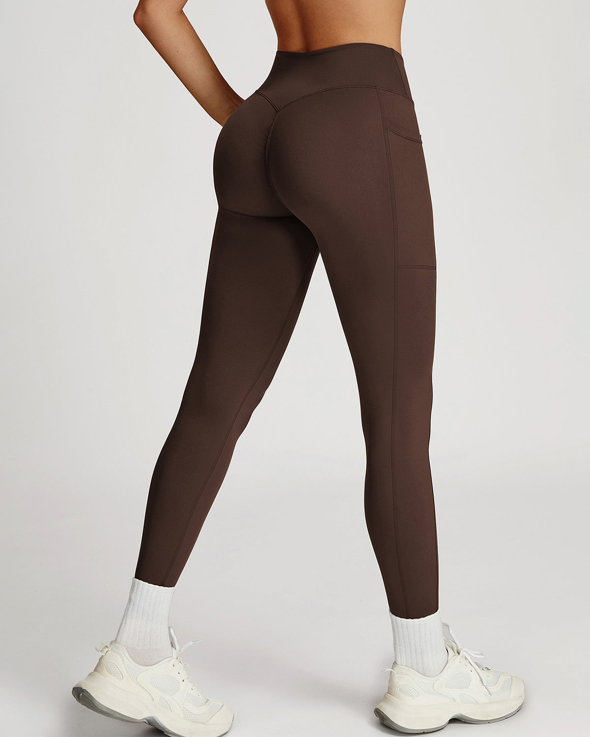 Eleonora Leggings Seamless - Marrone