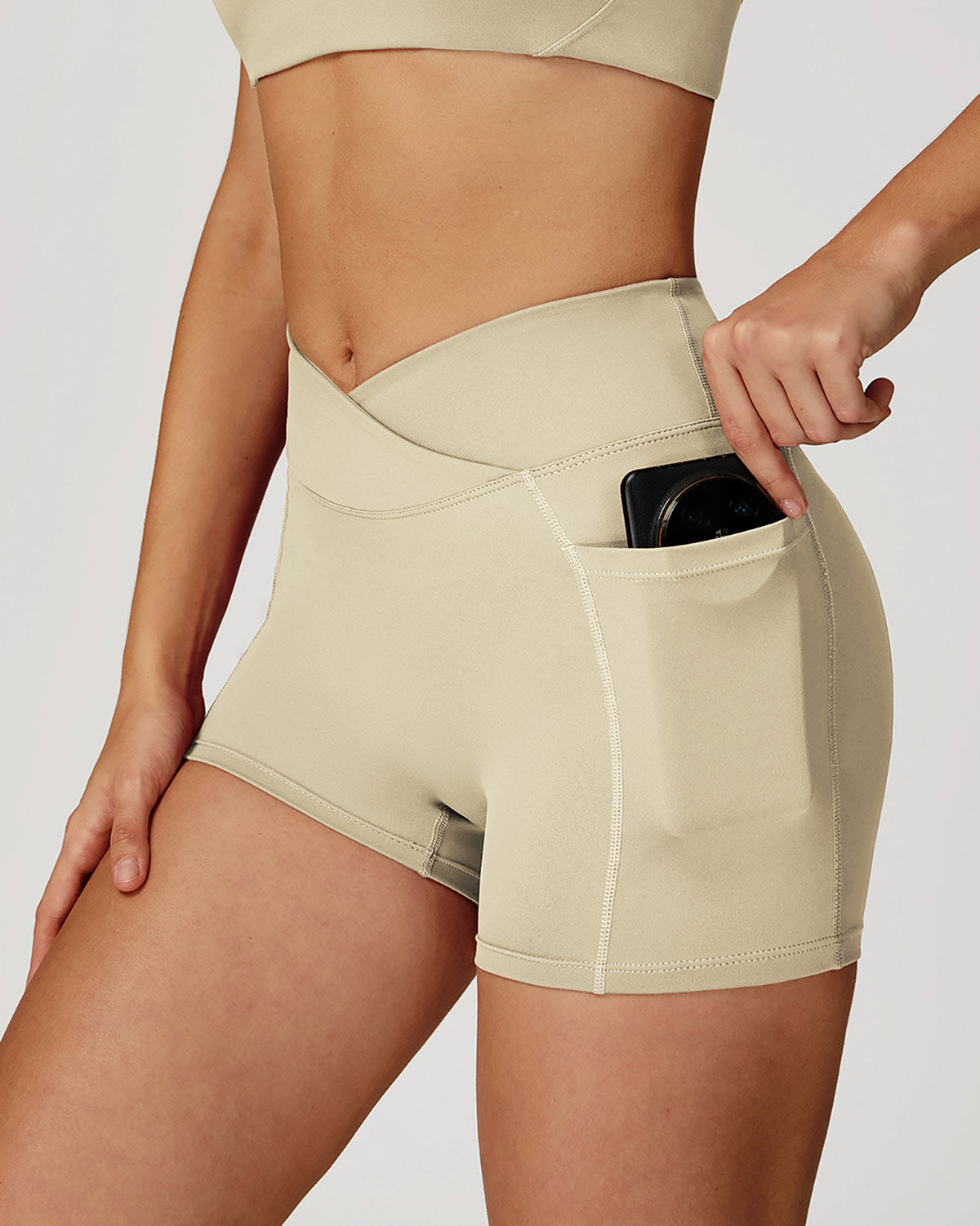 Eleonora Pantaloncini Seamless - Beige