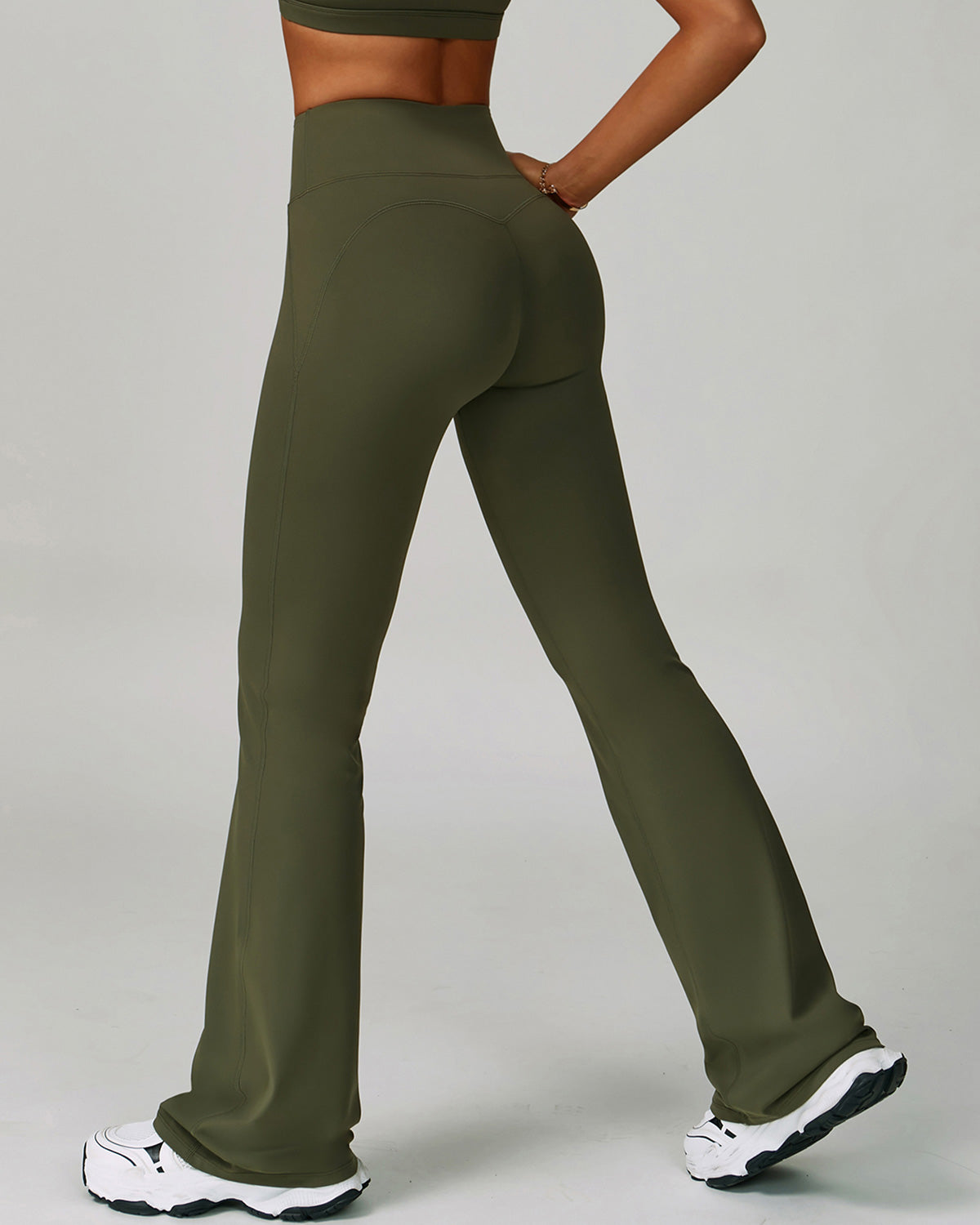 Giada Leggings Svasati - Verde