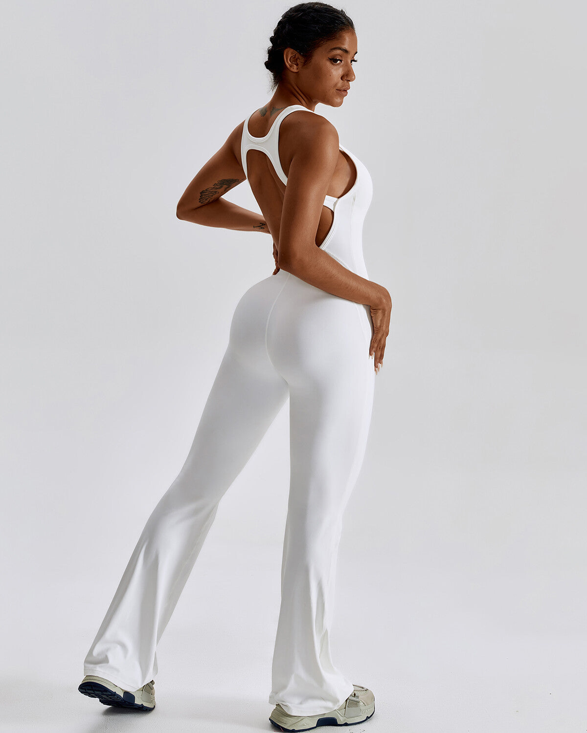 Rachele Tuta Seamless - Bianco