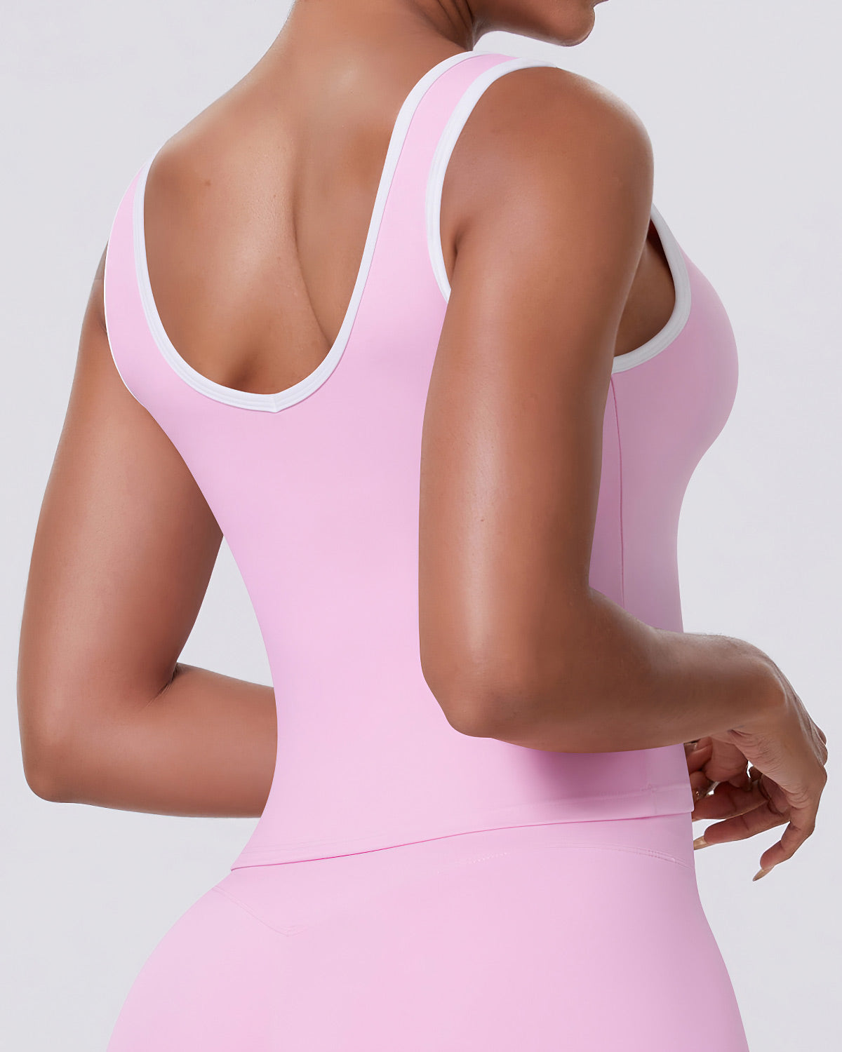 Elena Top Corto - Rosa