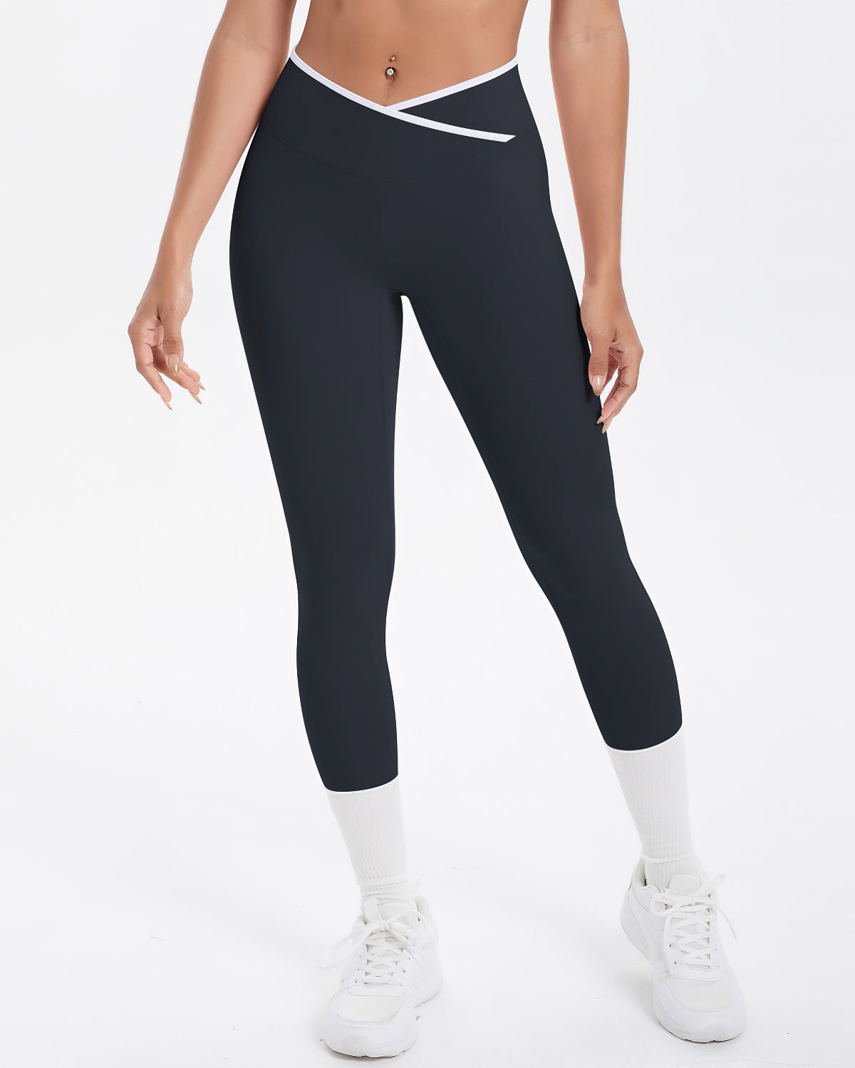Elena Leggings Seamless - Nero