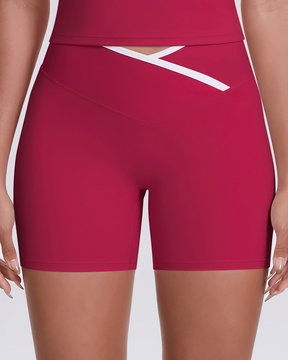 Elena Pantaloncini Seamless - Rosso