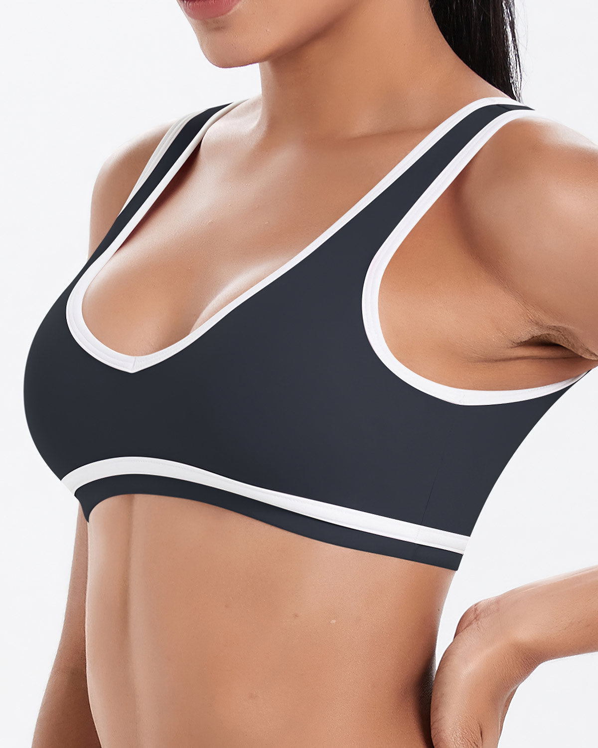 Elena Reggiseno Sportivo - Nero