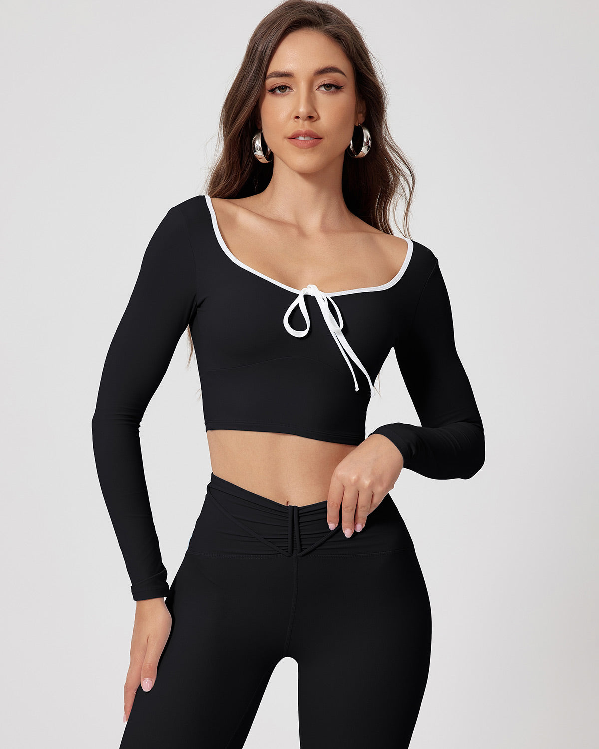 Vittoria Maglia Manica Lunga - Nero