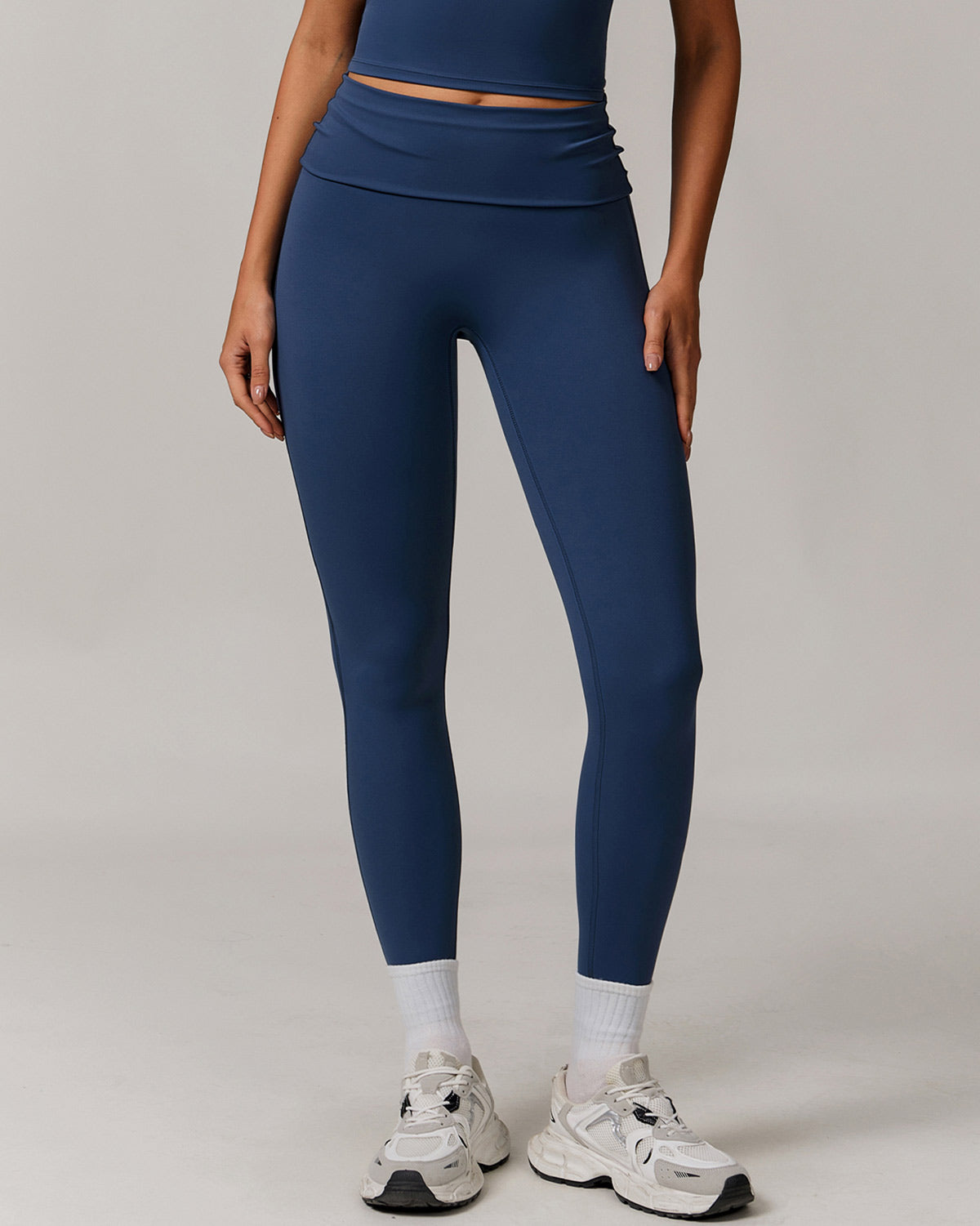 Rossana Leggings Seamless - Blu
