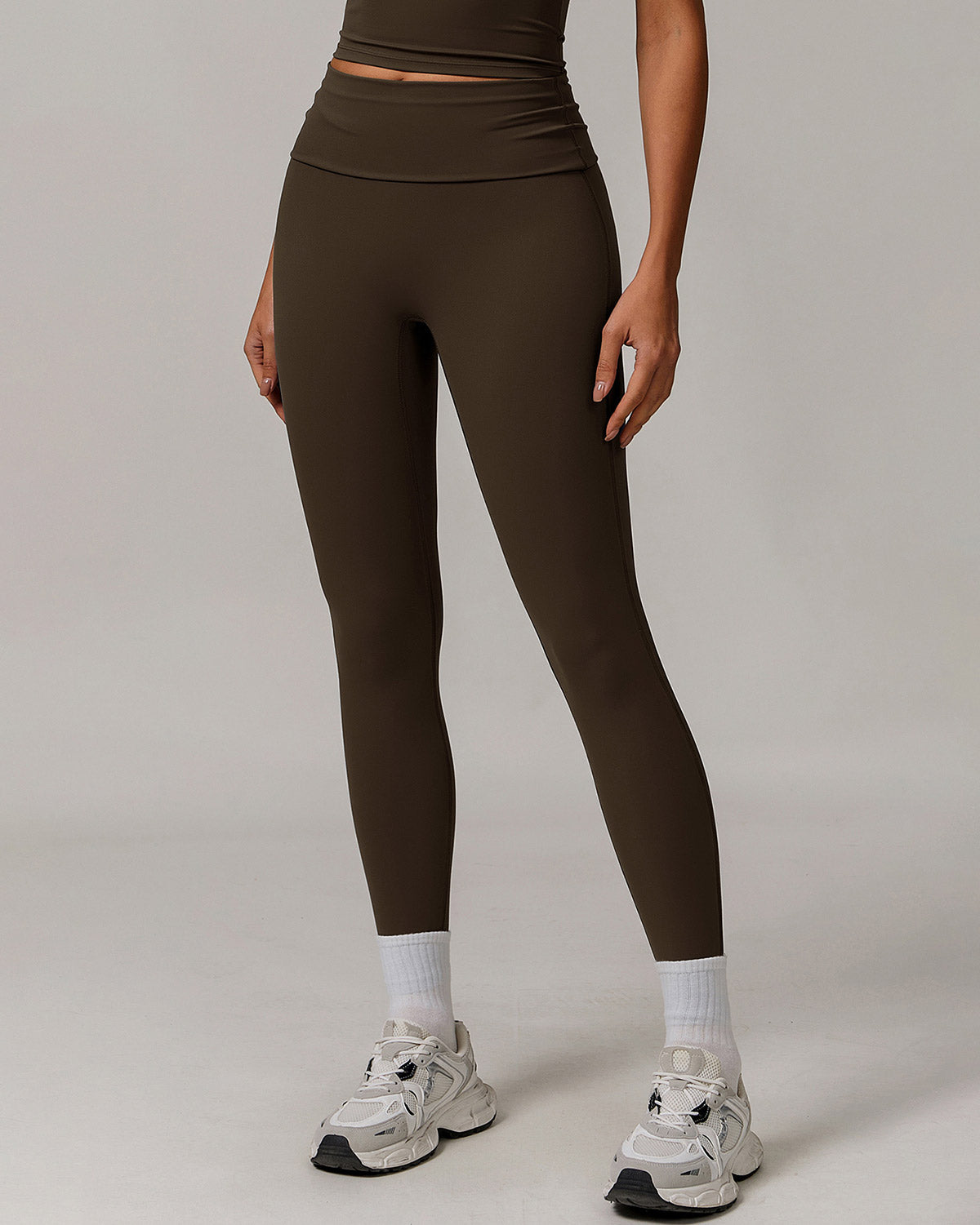 Rossana Leggings Seamless - Marrone