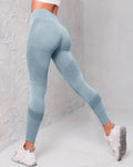 Maura Leggings Seamless - Blu