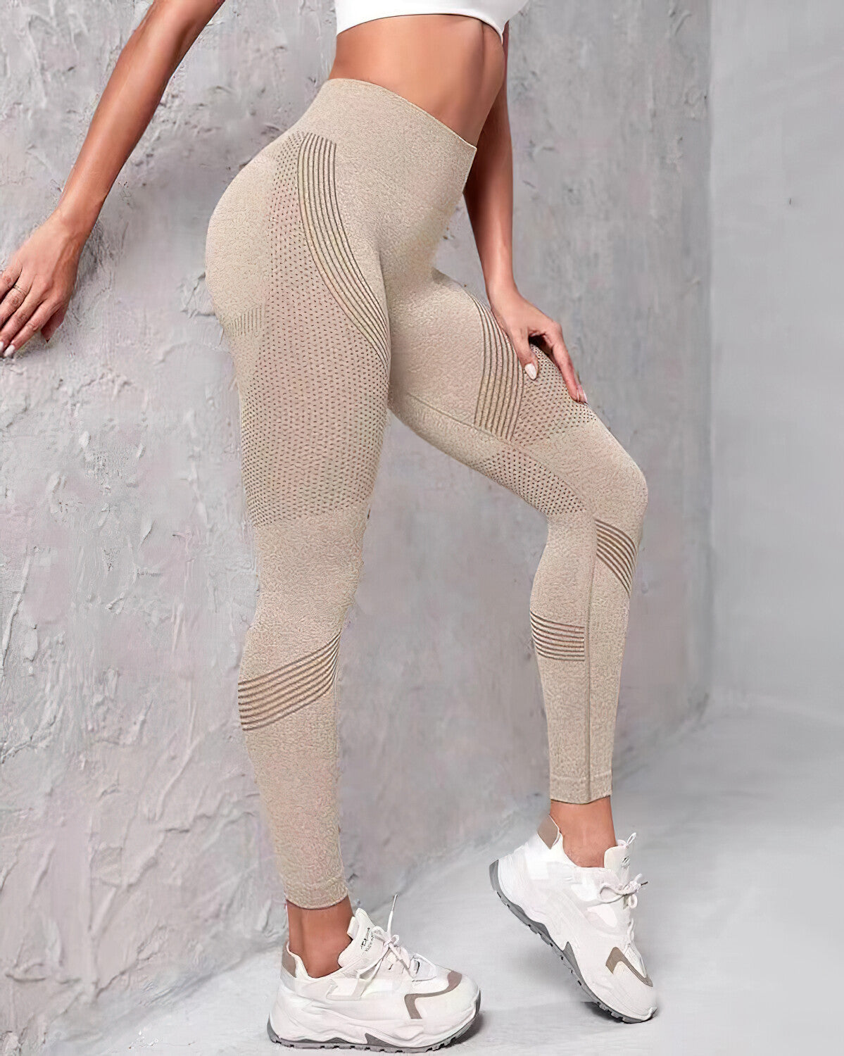 Maura Leggings Seamless - Kaki